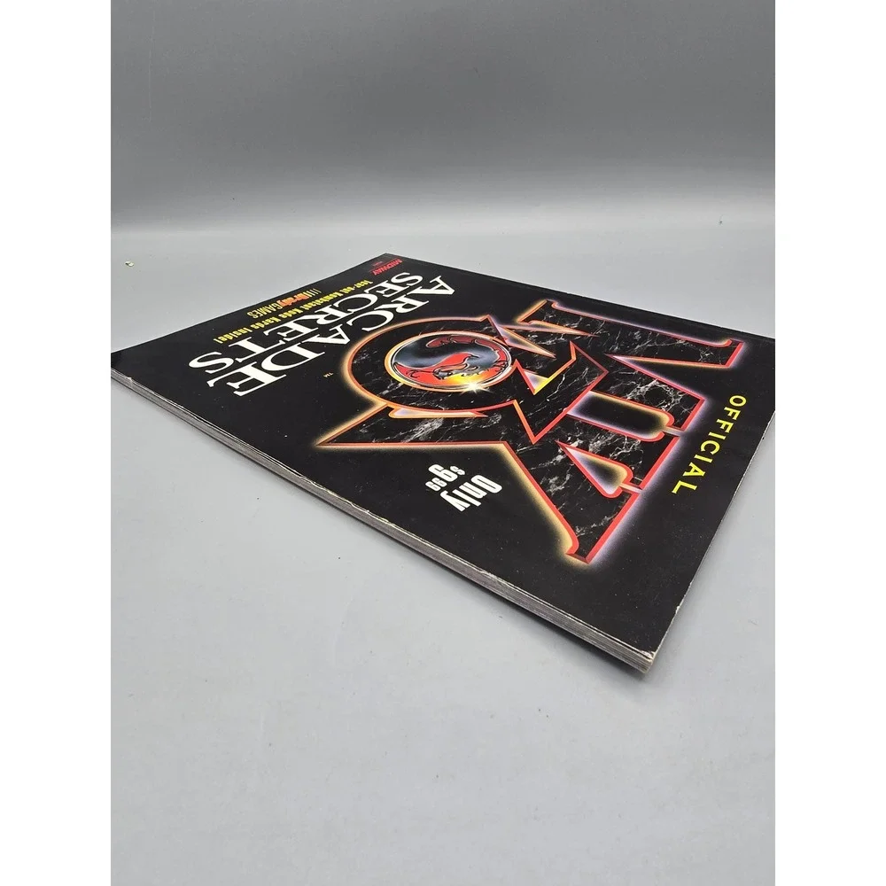 Mortal Kombat 3 Arcade Secrets Strategy Guide BradyGames MK3 1995 Midway Vintage